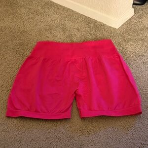 Women's Pink Athletic Shorts